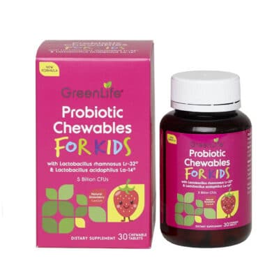 GreenLife Probiotic Chewables For Kids, 30 Tablets - product view 2